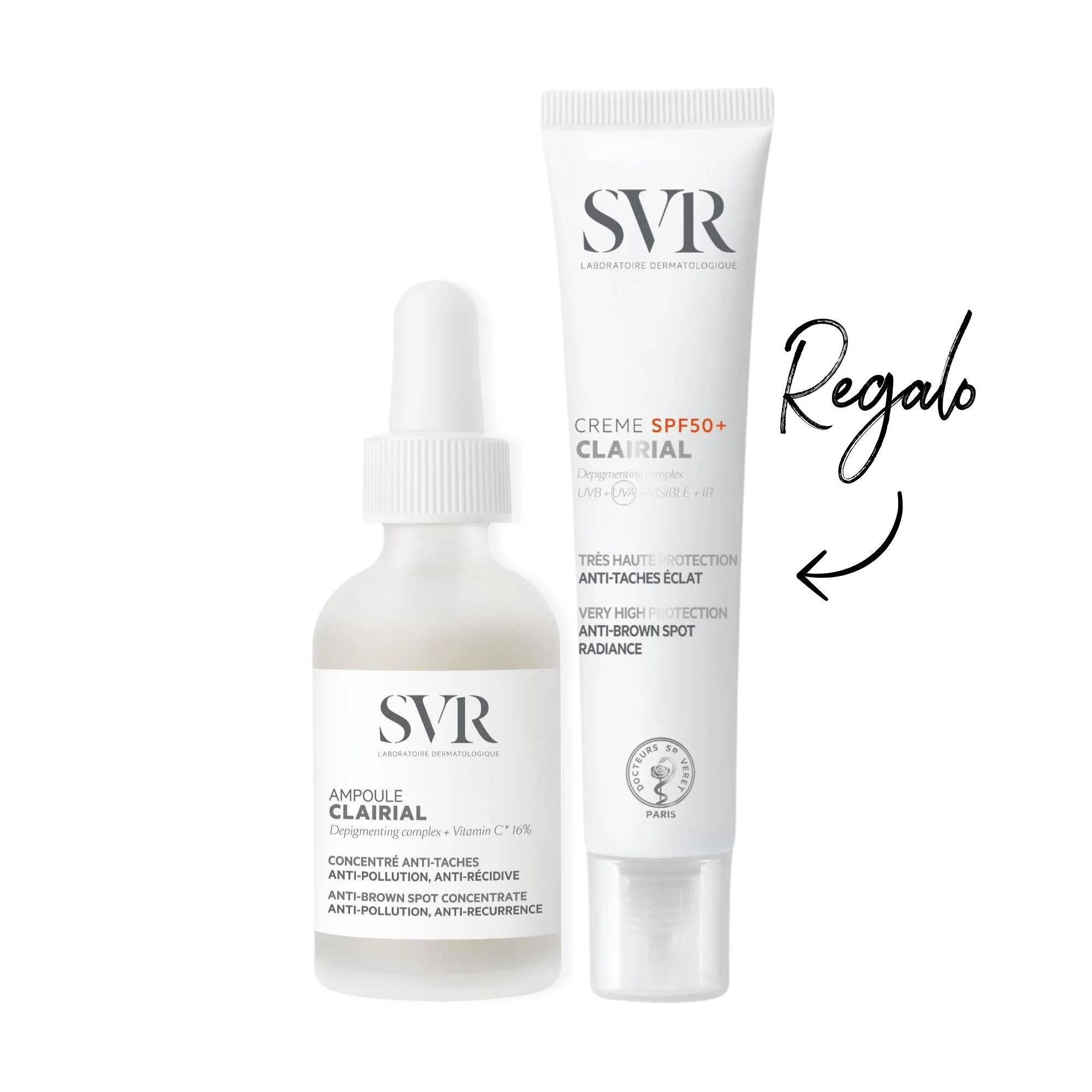 Pack Ampoule Clairial + Crema SPF50+ - Image 6